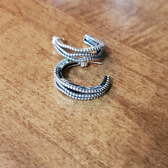 Or Paz PZ Sterling Hoop Earrings - Picture 7 of 15